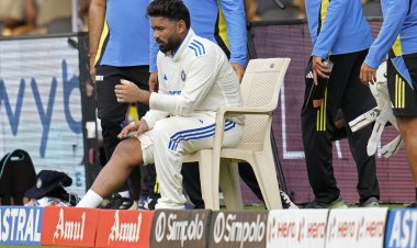 Pant stays off the field after picking up knee injury while keeping