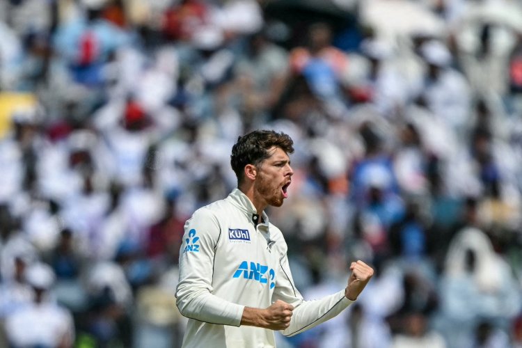 Santner takes 13 to hand India their first home Test series defeat since 2012