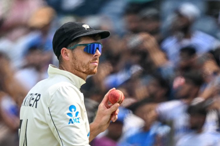 Santner, Latham give NZ a shot at maiden series win in India