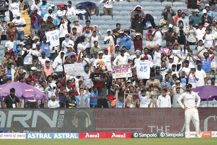 No water, no roof - fans reel from the heat in Pune