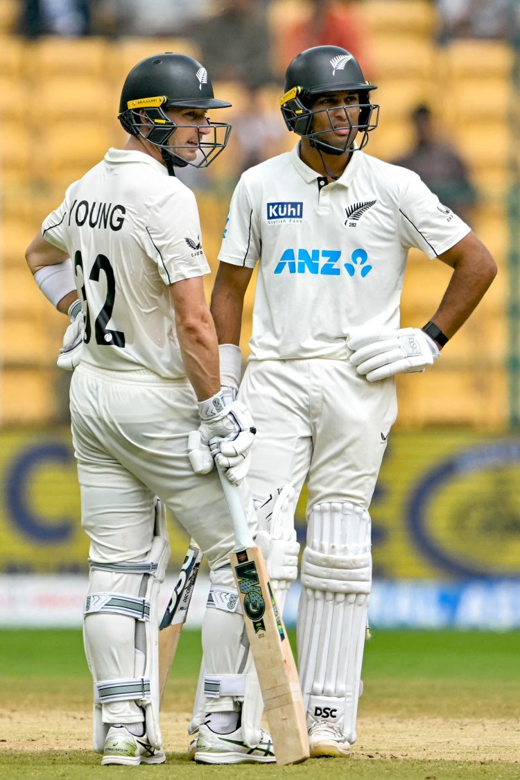 Rachin Ravindra headlines NZ's first Test win in India since 1988