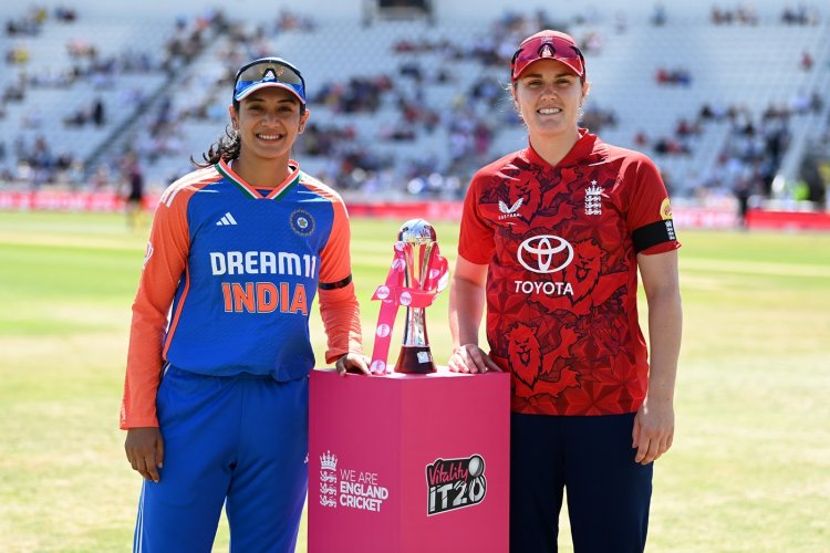 Harmanpreet ruled out; England bowl against Mandhana-led India