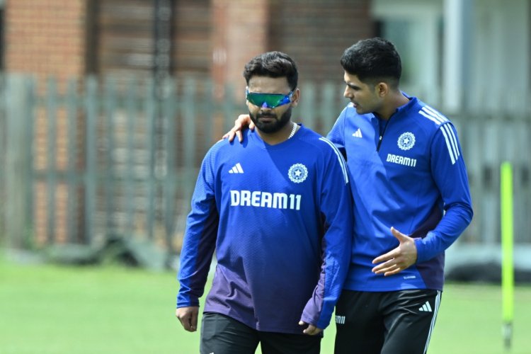 Pant says Gill will bat at No. 4, India yet to decide No. 3 option