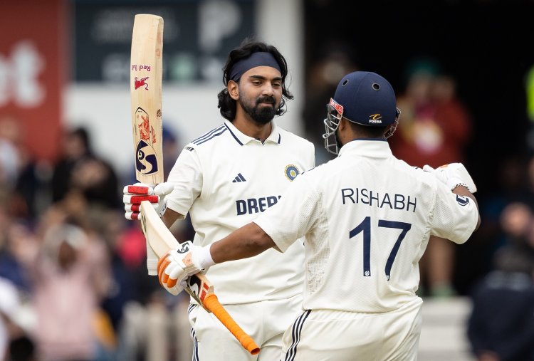 Pant, Rahul centuries power India's lead past 300