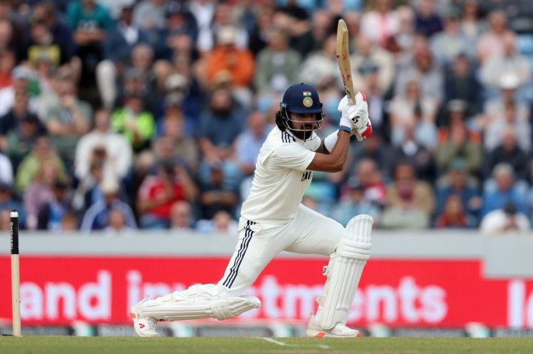 Rahul fifty takes India's lead past 150 after England strike early