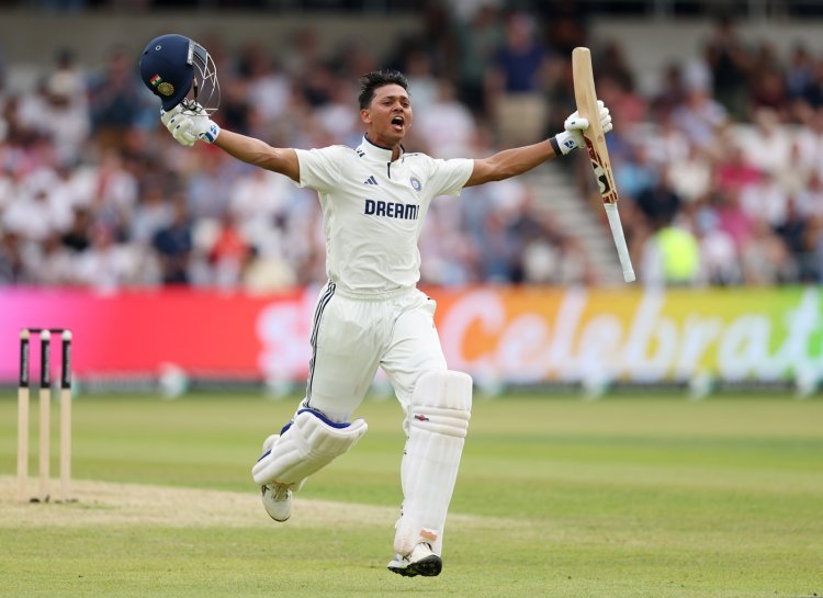 Jaiswal hundred, Gill fifty help India stamp authority